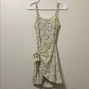 Zaful Floral Wrap Dress